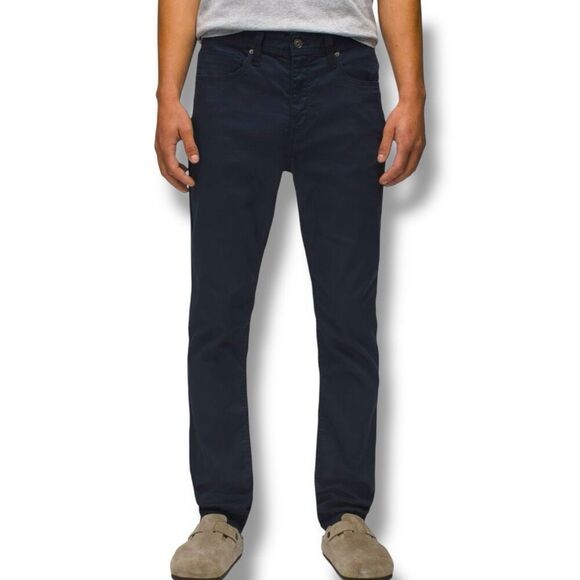 NWT prAna Bridger Jeans Men’s Size 30x36 in Indie Blue - Picture 5 of 9